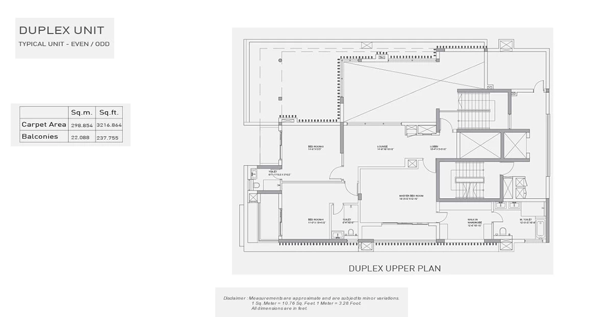 Tata Duplex Unit Upper Plan
