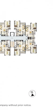 Tata Value Homes Santorini Floor Plan - 1 BHK KEA