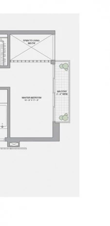 Tata Primanti Executive Floors - Second Floor Unit Plan