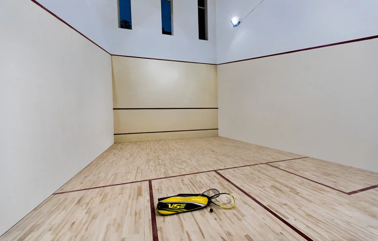 Squash Court at Tata Primanti Luxury Apartment