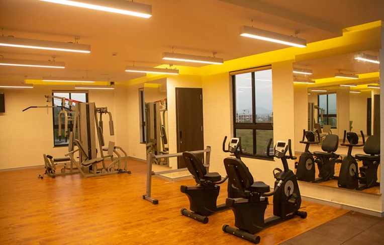 Fully equipped gym