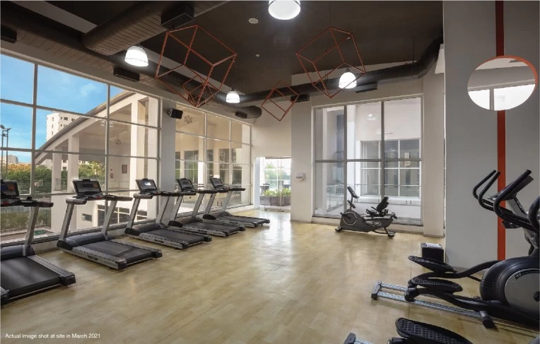 Well Equipped Gymnasium at Tata Primanti Sector 72 Gurgaon