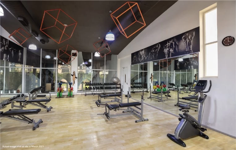 Well Equipped Gymnasium at Tata Primanti Sector 72 Gurgaon